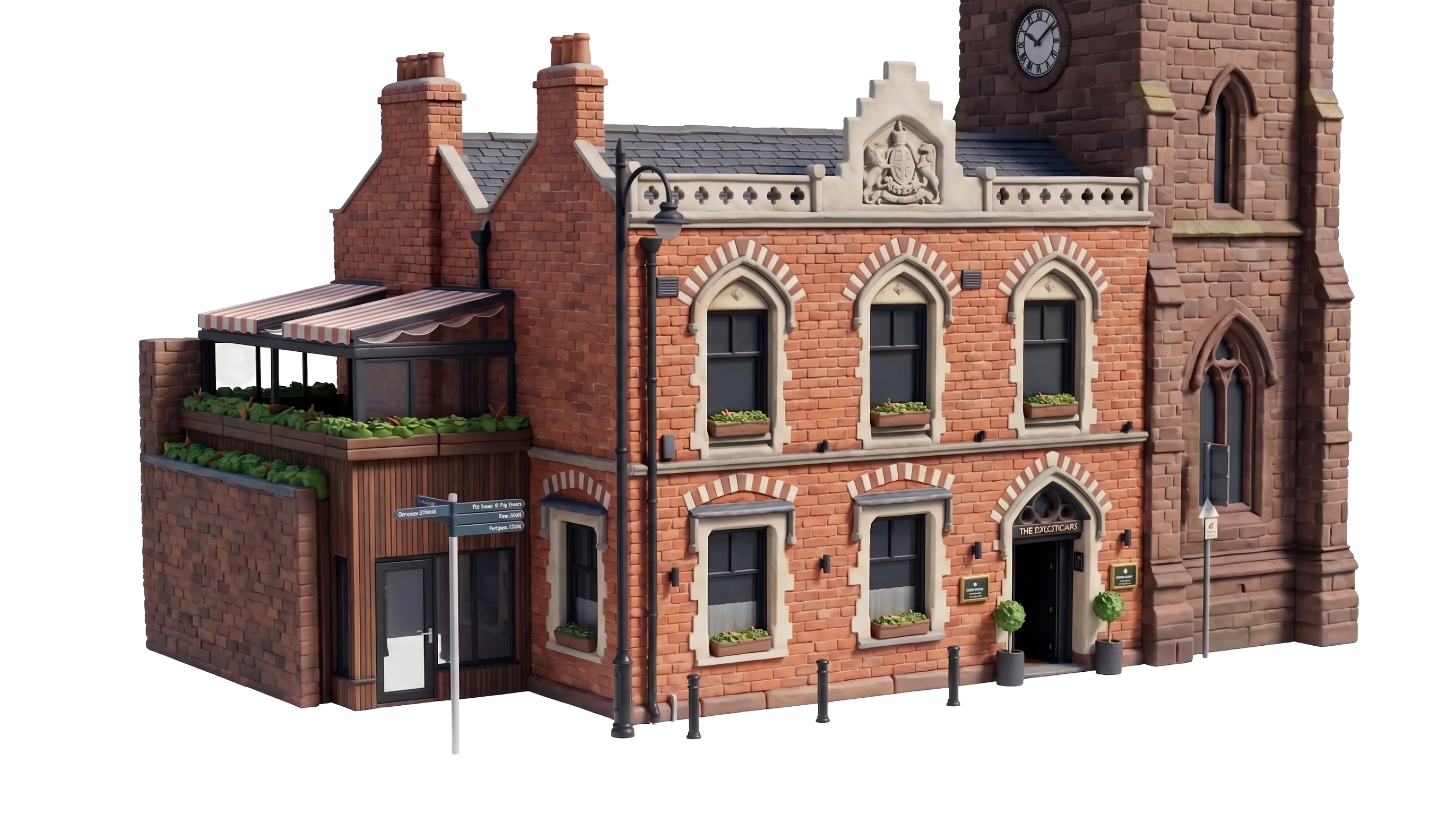 Upstairs at the Grill