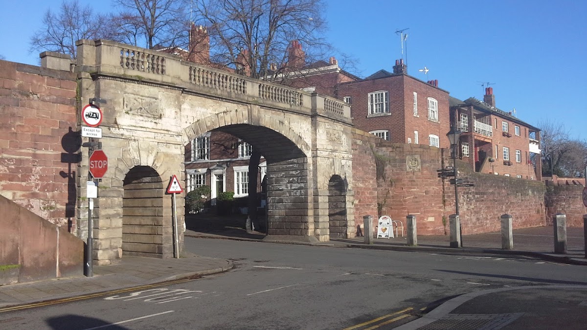 Chester City Walls Google photo 2
