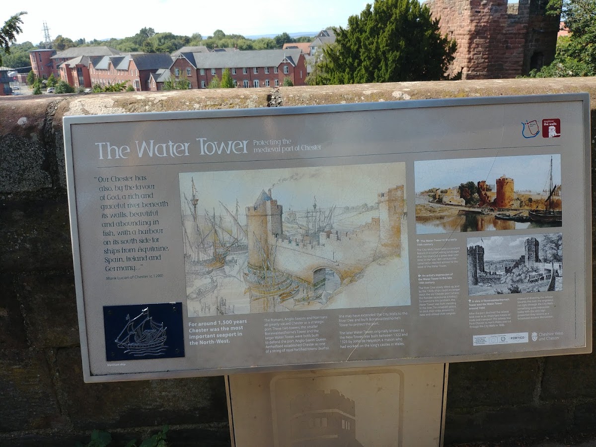 Chester Castle: Agricola Tower and Castle Walls Google photo 3